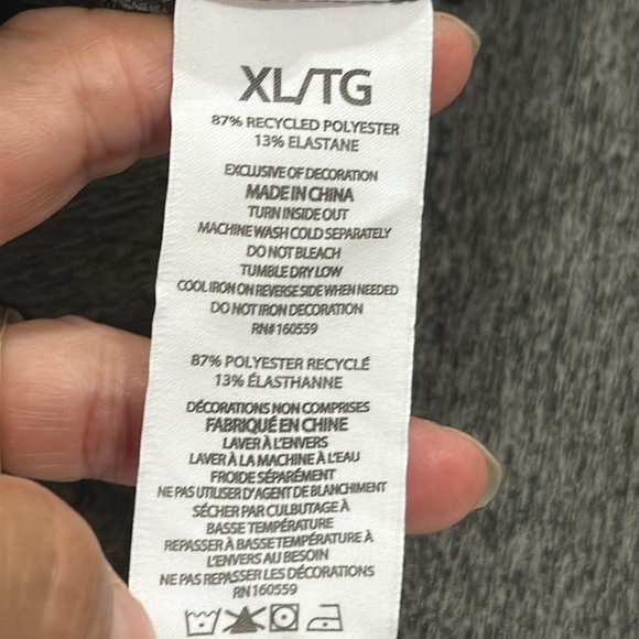 (M1) J. Palmer Graphite Michigan Wolverines Men's SweatpantsHome Game, Size XL,M - Picture 15 of 16